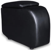 Coaster Cyrus Home Theater Upholstered Console Black Model 600002